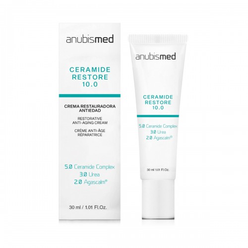 Restorative anti-aging cream Cеramide Restore 10.0 Anubismed / Восстанавливающий крем против старения с церамидами 30ml